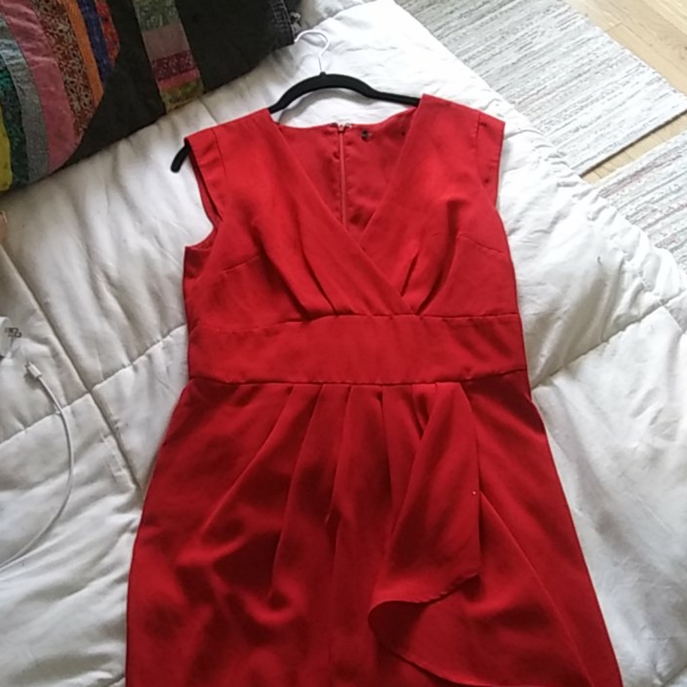 Red dress